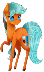 Size: 1154x1879 | Tagged: safe, artist:bonniebatman, oc, oc only, earth pony, pony, simple background, solo, transparent background