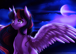 Size: 4092x2893 | Tagged: safe, artist:pillonchou, twilight sparkle, twilight sparkle (alicorn), alicorn, pony, color porn, crying, solo