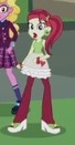 Size: 68x131 | Tagged: safe, screencap, rose heart, taffy shade, equestria girls, friendship games, background human, bowtie, bracelet, clothes, cropped, crystal prep academy uniform, ear piercing, earring, heart, high heels, jewelry, open mouth, picture for breezies, piercing, school uniform, shoes, sock