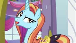 Size: 1920x1080 | Tagged: safe, screencap, sassy saddles, pony, canterlot boutique, solo