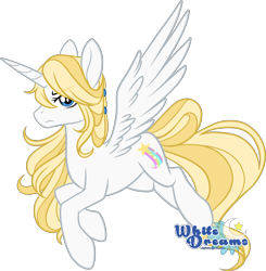 Size: 2624x2678 | Tagged: safe, artist:xwhitedreamsx, oc, oc only, oc:galaxy ridern, alicorn, pony, alicorn oc, blue eyes, commission, female, looking at you, mare, serious, serious face, simple background, solo, spread wings, transparent background, wings