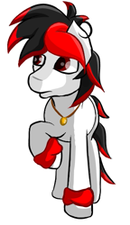 Size: 309x537 | Tagged: safe, artist:tiorafajp2, oc, oc only, oc:tiorafa, pony, pony town, simple background, solo, white background