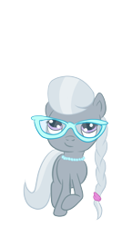 Size: 1049x1809 | Tagged: safe, artist:silversthreads, silver spoon, earth pony, pony, female, filly, simple background, solo, transparent background