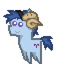 Size: 128x128 | Tagged: safe, artist:pixelanon, pony, aries, male, pixel art, pointy ponies, simple background, solo, stallion, transparent background, zodiac