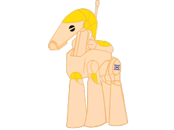 Size: 2048x1536 | Tagged: safe, artist:b1battledroid, pony, b1 droid commander, battle droid, battle droids, ponified, simple background, solo, star wars, transparent background