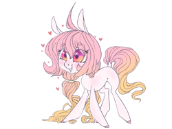 Size: 1024x768 | Tagged: safe, artist:nebulanovia, oc, oc only, oc:sakura sunrise, earth pony, pony, chibi, female, mare, simple background, solo, transparent background