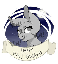 Size: 1800x2000 | Tagged: safe, artist:flita, oc, oc only, commission, halloween, paypal, solo, stars, watermark, your character here