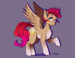 Size: 6000x4622 | Tagged: safe, artist:patchiiri, oc, oc only, oc:assbolt, pegasus, pony, absurd resolution, solo