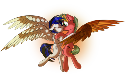 Size: 3001x2001 | Tagged: safe, artist:beardie, oc, oc only, pegasus, pony, commission, kissing, simple background, transparent background