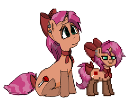 Size: 500x400 | Tagged: safe, artist:little helper, oc, oc only, oc:sweet pop, pony, unicorn, clothes, pony town, stockings