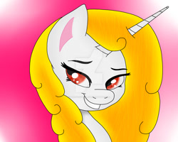 Size: 1024x819 | Tagged: safe, artist:joey darkmeat, artist:phenioxflame, edit, oc, oc only, oc:phenioxflame, pony, unicorn, bust, lust, profile, solo, watermark