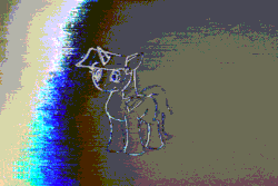Size: 720x480 | Tagged: safe, artist:clawshawt, artist:wheredamaresat, twilight sparkle, animated, databending, error, eyes closed, frown, gif, glitch, glitch art, gritted teeth, sketch, smiling, solo, teleportation, wide eyes, worried