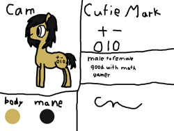 Size: 800x600 | Tagged: safe, artist:cuboneminer, artist:shiningwaterfall, oc, oc only, oc:cameron, pony, transgender