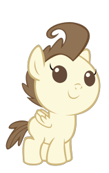 Size: 3008x4758 | Tagged: safe, artist:bronyboy, pound cake, pony, absurd resolution, simple background, solo, transparent background, vector