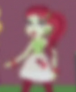 Size: 110x134 | Tagged: safe, screencap, rose heart, equestria girls, friendship games, background human, blurry, clothes, cropped, female, low res image, skirt, solo