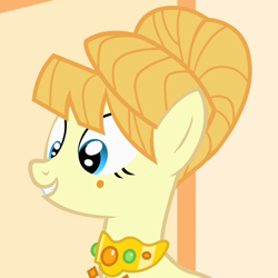 Size: 570x570 | Tagged: safe, screencap, aunt orange, pony, the cutie mark chronicles, cropped, solo