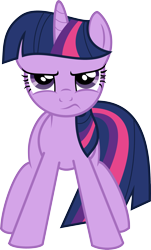 Size: 2000x3302 | Tagged: safe, artist:mrcbleck, twilight sparkle, pony, unicorn, female, looking at you, mare, simple background, solo, transparent background, vector