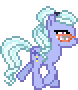 Size: 78x90 | Tagged: safe, artist:botchan-mlp, sugarcoat, earth pony, pony, equestria girls, animated, cute, desktop ponies, equestria girls ponified, female, gif, glasses, mare, pixel art, ponified, simple background, solo, sprite, sugarcute, transparent background, trotting