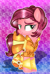 Size: 1824x2712 | Tagged: safe, artist:yulianapie26, gloriosa daisy, pony, equestria girls, equestria girls ponified, magical girl, ponified, solo