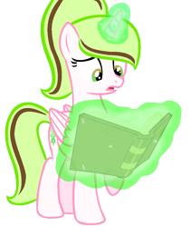 Size: 806x960 | Tagged: safe, artist:duyguusss, oc, oc only, oc:dakota chaos, alicorn, pony, base used, book, female, magic, mare, simple background, solo, transparent background