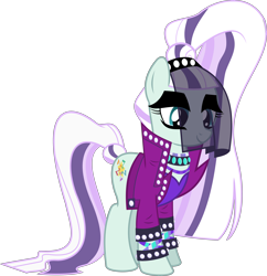 Size: 4892x5044 | Tagged: safe, artist:jhayarr23, coloratura, earth pony, pony, absurd resolution, clothes, countess coloratura, female, mare, simple background, solo, transparent background, vector