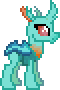Size: 60x90 | Tagged: safe, artist:botchan-mlp, cornicle, changedling, changeling, to where and back again, animated, background changeling, cute, cuteling, desktop ponies, gif, idle, idle animation, pixel art, simple background, solo, sprite, transparent background