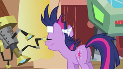 Size: 993x560 | Tagged: safe, screencap, twilight sparkle, pony, it's about time, cut, female, mare, plot, solo