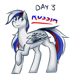 Size: 1557x1645 | Tagged: safe, artist:xanderserb, oc, pony, countryponies, nation ponies, ponified, russia, solo