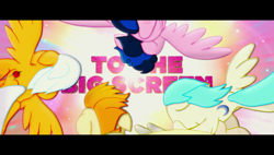 Size: 1920x1090 | Tagged: safe, screencap, pegasus, pony, my little pony: the movie, background pony, female, mare, quartet, unnamed pony