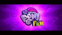 Size: 1920x1080 | Tagged: safe, my little pony: the movie, dubbing, french, my little pony logo, official, youtube link