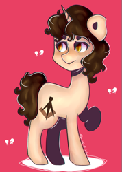 Size: 391x548 | Tagged: safe, artist:yuki-ponyartist, artist:yunieelloa, oc, oc only, oc:gray compass, pony, unicorn, male, raised hoof, solo, stallion