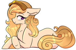 Size: 3382x2251 | Tagged: safe, artist:shiny-cooler, oc, oc only, earth pony, pony, female, mare, prone, solo