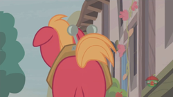 Size: 1366x765 | Tagged: safe, screencap, big macintosh, earth pony, pony, hard to say anything, male, plot, stallion