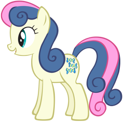 Size: 1597x1535 | Tagged: safe, artist:durpy, bon bon, sweetie drops, earth pony, pony, female, mare, simple background, solo, transparent background, vector