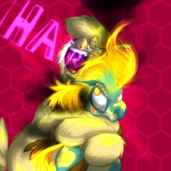 Size: 1536x1536 | Tagged: safe, artist:frist44, paprika paca, tianhuo, alpaca, them's fightin' herds, community related