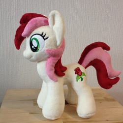 Size: 960x960 | Tagged: safe, artist:burgunzik, roseluck, pony, irl, photo, plushie, solo