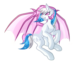 Size: 4361x3603 | Tagged: safe, artist:amazing-artsong, oc, oc only, oc:starbit, bat pony, pony, absurd resolution, colored pupils, colored wings, female, mare, simple background, solo, transparent background