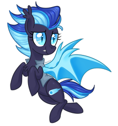 Size: 2580x2748 | Tagged: safe, artist:kaikururu, oc, oc only, oc:comet clipper, bat pony, pony, simple background, solo, transparent background