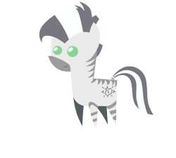 Size: 3000x2700 | Tagged: safe, artist:aborrozakale, oc, oc only, oc:xenith, zebra, fallout equestria, fanfic, fanfic art, female, high res, mare, pointy ponies, simple background, smiling, solo, transparent background, zebra oc
