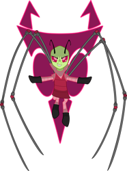 Size: 2048x2746 | Tagged: safe, artist:dasbloody, alien, pony, invader zim, ponified, simple background, solo, transparent background