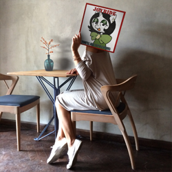 Size: 600x600 | Tagged: safe, alternate version, artist:ficficponyfic, edit, edited edit, oc, oc only, oc:joyride, human, chair, colt quest, flower, flower vase, irl, photo, photofunia, picture frame, table, text