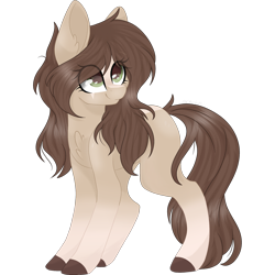 Size: 2048x2048 | Tagged: safe, artist:cinnamontee, oc, oc only, earth pony, pony, female, high res, mare, simple background, solo, transparent background
