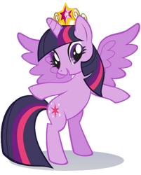 Size: 470x586 | Tagged: safe, twilight sparkle, twilight sparkle (alicorn), alicorn, pony, bipedal, simple background, solo, transparent background