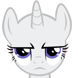 Size: 6000x6000 | Tagged: safe, artist:lazypixel, oc, oc only, earth pony, pony, .psd available, absurd resolution, base, bust, earth pony oc, frown, photoshop, simple background, solo, template, transparent background, unamused