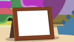 Size: 1920x1080 | Tagged: safe, artist:sollace, forever filly, exploitable meme, meme, no pony, picture frame, transparent, vector