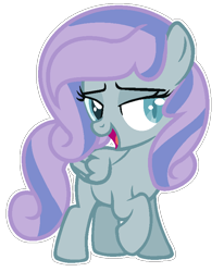 Size: 648x788 | Tagged: safe, artist:reddish-light, pony, magical lesbian spawn, offspring, parent:oc:nyx, parent:oc:snowdrop, parents:oc x oc, parents:snownyx, simple background, solo, transparent background, white outline