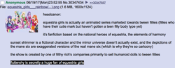 Size: 1172x458 | Tagged: safe, screencap, equestria girls, /mlp/, 4chan, headcanon, text