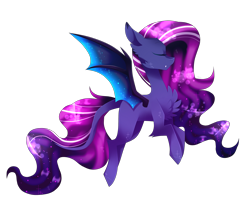 Size: 2981x2500 | Tagged: safe, artist:huirou, oc, oc only, oc:faith star, bat pony, pony, female, high res, mare, simple background, solo, transparent background