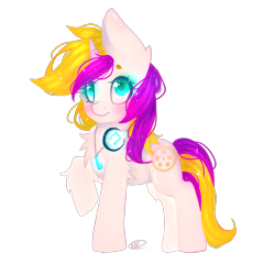 Size: 2500x2500 | Tagged: safe, artist:bossmeow, oc, oc only, oc:sprinkles, headphones, simple background, solo, transparent background