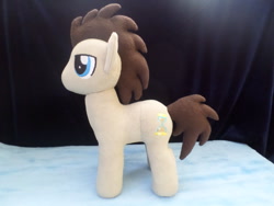 Size: 1024x768 | Tagged: safe, artist:asiyakraft, doctor whooves, pony, irl, photo, plushie, solo